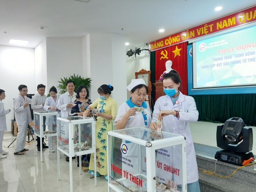 Phát động cán bộ y tế đóng góp quỹ từ thiện