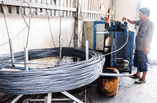 Giá thép xây dựng tăng mạnh