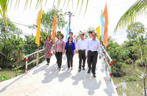 Khánh thành cầu Rạch Sâu và cầu Ba Thụ