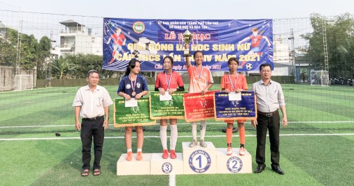 Đội THCS Thốt Nốt vô địch