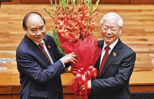 Ông Nguyễn Xuân Phúc được bầu làm Chủ tịch nước, ông Phạm Minh Chính được bầu làm Thủ tướng Chính phủ