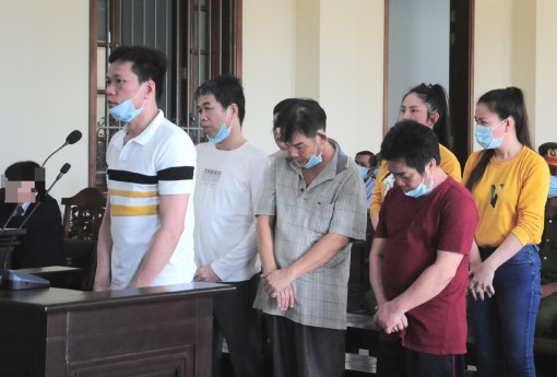 Xét xử băng nhóm lừa đảo giả công ty xổ số cho số đánh đề