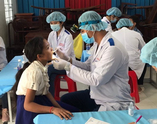 Trà Vinh: Triển khai dự án phòng ngừa bệnh viêm nhiễm thông qua chăm sóc răng miệng cho học sinh tiểu học