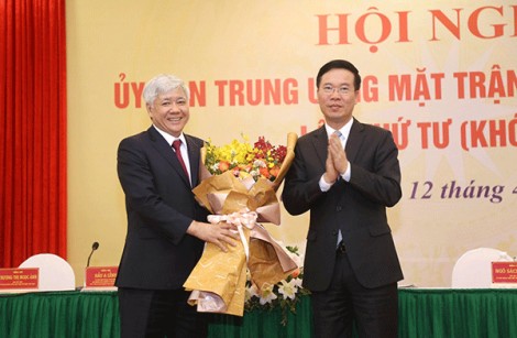 Ông Đỗ Văn Chiến giữ chức Chủ tịch Ủy ban Trung ương Mặt trận Tổ quốc Việt Nam