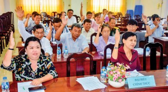 Lập danh sách những người đủ tiêu chuẩn ứng cử

đại biểu HĐND quận Cái Răng, Ninh Kiều và Bình Thủy