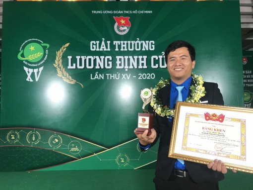 Sinh viên Luật trở thành nhà nông trẻ xuất sắc