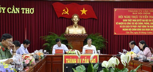 Chủ động, quyết liệt, kiên trì trong tham mưu, chỉ đạo xử lý các vụ việc, vụ án tham nhũng, tiêu cực