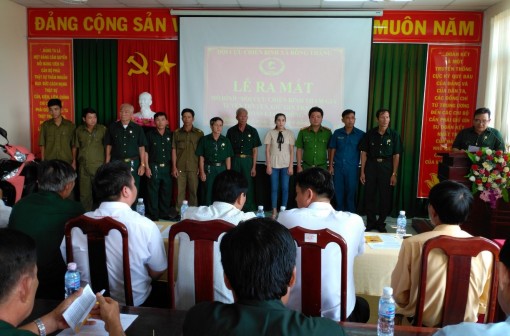 Cựu chiến binh tham gia tuyên truyền, giữ gìn trật tự an toàn giao thông