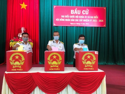 Bầu cử sớm tại Vùng 2 Hải quân