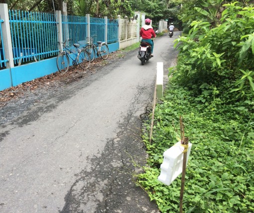 Đường xuống cấp