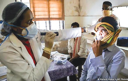 Ấn Ðộ cảnh báo tình trạng gia tăng số ca mắc bệnh “nấm đen” nguy hiểm