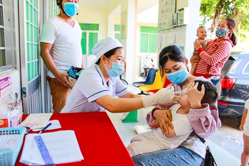 Triển khai chiến dịch bổ sung vitamin A liều cao đợt I