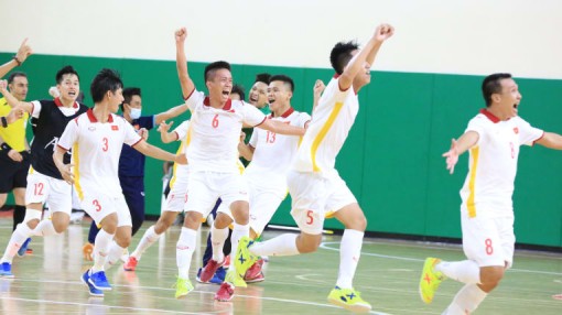 Tuyển Futsal Việt Nam ngoạn mục lần thứ hai dự World Cup