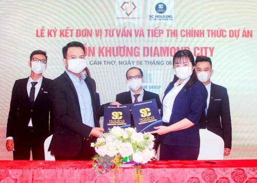 Nhất Tâm Group và SC Holding ký kết hợp tác chiến lược dự án Cồn Khương Diamond City