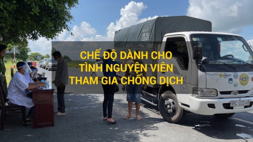 [Videographics] Chế độ dành cho tình nguyện viên tham gia chống dịch