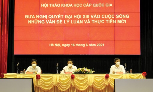 Đưa Nghị quyết Đại hội XIII của Đảng vào cuộc sống - Những vấn đề lý luận và thực tiễn mới