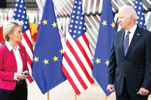 Mỹ, EU “bắt tay” đối phó Trung Quốc