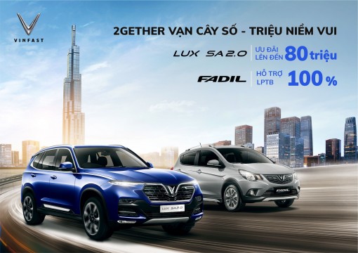 VinFast gây sốt thị trường ô tô với loạt ưu đãi “khủng” tháng 6