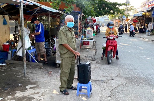 Tuyên truyền lưu động về phòng, chống COVID-19