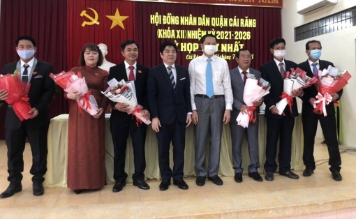Bầu các chức danh lãnh đạo chủ chốt của quận Cái Răng