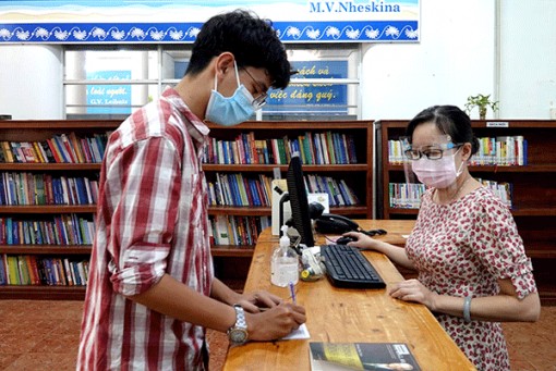 Lan tỏa văn hóa đọc, đảm bảo phòng, chống COVID-19