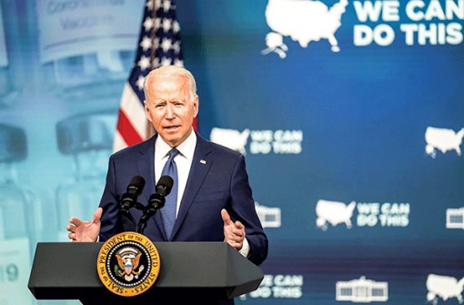 Ông Biden hối thúc người dân tiêm vaccine