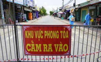 Giãn cách xã hội tỉnh Long An