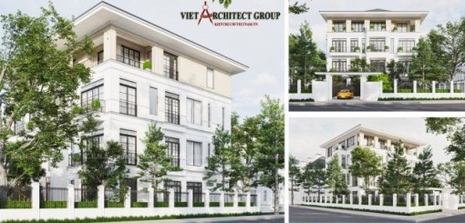 Việt Architect Group - Thiết kế biệt thự tân cổ điển sang trọng đẳng cấp