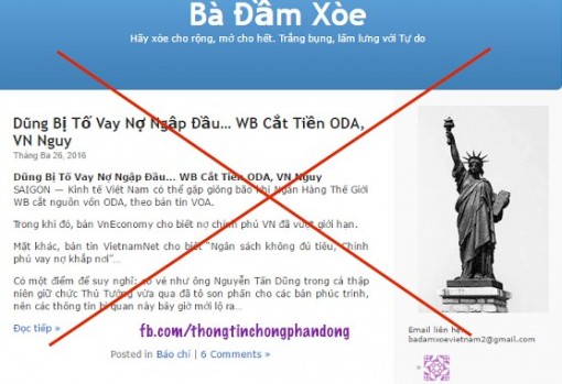 Phạt tù blogger "Bà Đầm Xòe" về hành vi tuyên truyền chống Nhà nước
