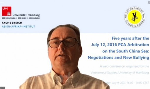 Học giả quốc tế đề cao UNCLOS và phán quyết của PCA trong giải quyết vấn đề Biển Đông