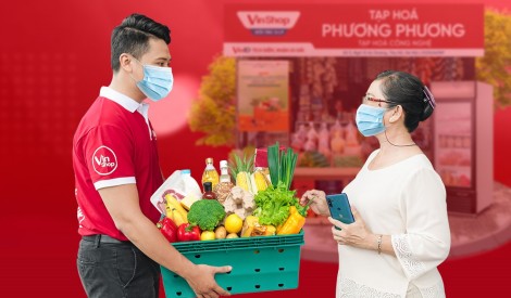 VinShop, VinID góp sức đưa nhu yếu phẩm đến tay người dân TP.HCM giữa tâm dịch