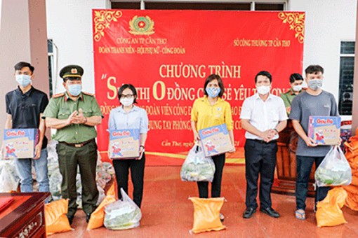 Hỗ trợ công đoàn viên và người lao động khó khăn do COVID-19