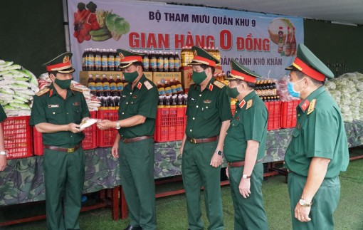 Lực lượng vũ trang Quân khu 9 tham gia phòng, chống dịch COVID-19