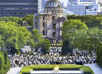Nhật tưởng niệm 76 năm ngày Mỹ ném bom nguyên tử xuống Hiroshima