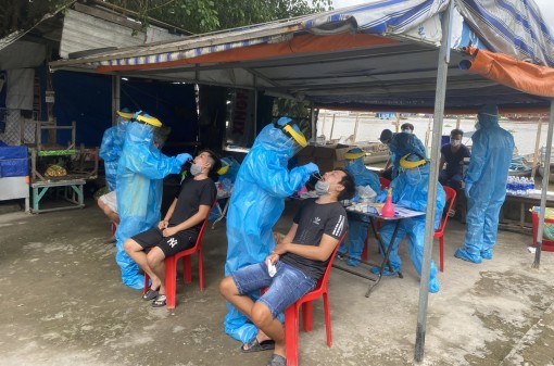 Cái Răng bảo đảm xét nghiệm COVID-19 toàn dân an toàn, đúng tiến độ