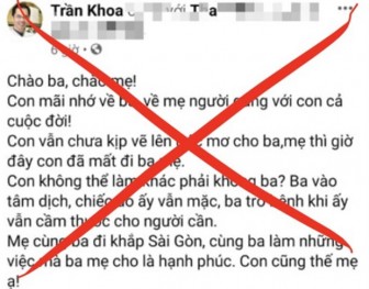 Hai tài khoản Facebook bị xử phạt vì chia sẻ tin về "bác sỹ Khoa"