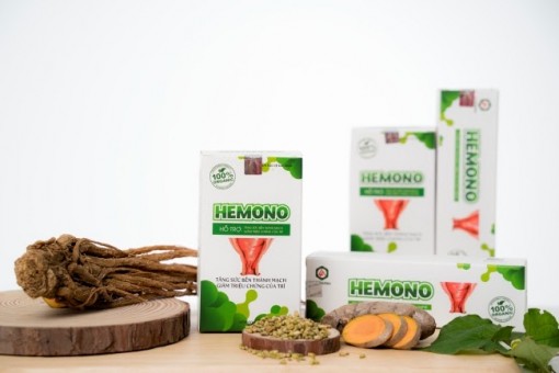 Gel bôi trĩ Hemono kết hợp viên uống - giải pháp tối ưu cho bệnh trĩ