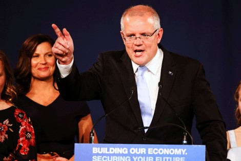 Thủ tướng Úc gặp khó vì COVID-19