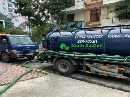 Công ty Xanh Sài Gòn - Cung cấp dịch vụ hút hầm cầu cho 24 quận huyện TPHCM