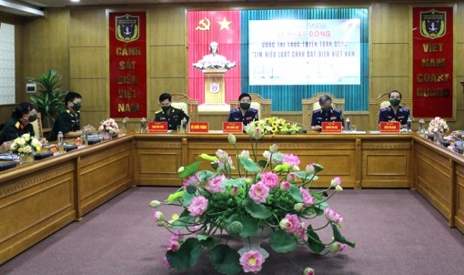 Khởi động cuộc thi trực tuyến "Tìm hiểu Luật Cảnh sát biển Việt Nam"