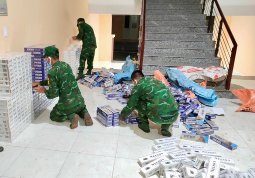 An Giang: Phát hiện, thu giữ gần 7.000 gói thuốc lá nhập lậu