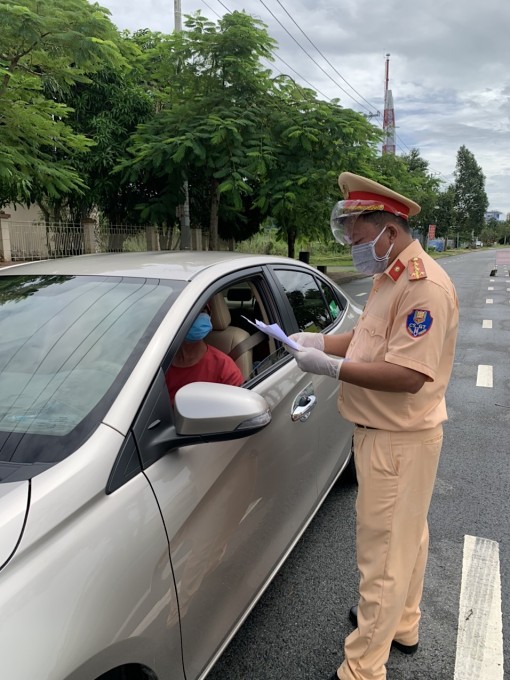 Đảm bảo trật tự an toàn giao thông trong thời gian giãn cách xã hội