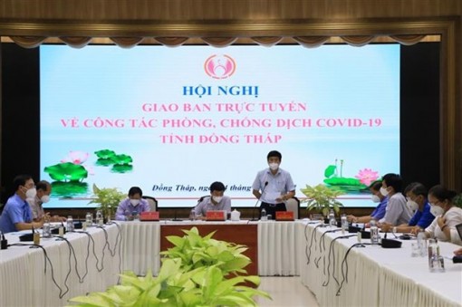 Đồng Tháp tiếp tục giãn cách xã hội theo Chỉ thị 16 thêm 10 ngày