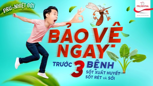 Prudential ra mắt sản phẩm bảo hiểm trực tuyến “Pru-nhiệt đới” bảo vệ trước 3 bệnh nhiệt đới phổ biến