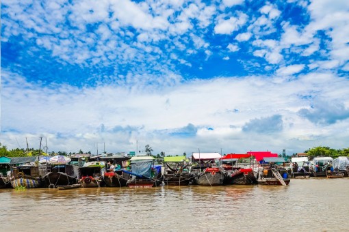 Chợ nổi Cái Răng những ngày giãn cách...
