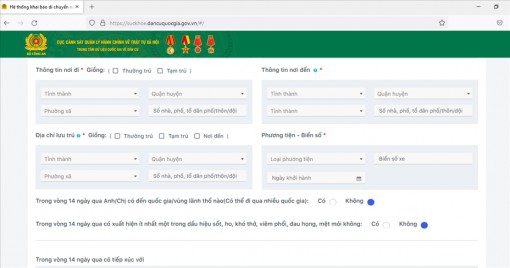 Triển khai phần mềm quản lý công dân nghi nhiễm COVID-19