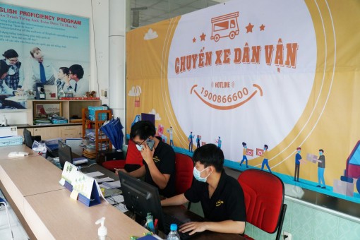 “Chuyến xe dân vận”