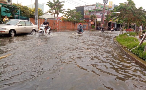 Triều cường Rằm tháng Tám âm lịch sẽ lên cao trong những ngày sắp tới