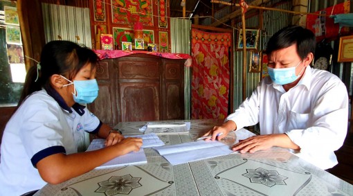 Dìu dắt học sinh khó khăn
