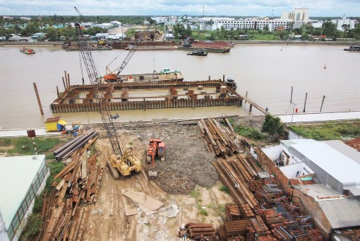 Giữ vững tiến độ các hạng mục công trình Dự án 3